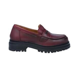 Miz Mooz Legend Platform Bordeaux Loafers – Sz EU41/US9.5-10